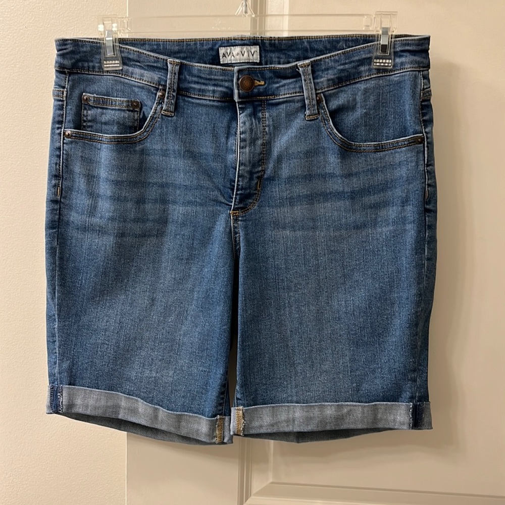 Ava & Viv Women’s Bermuda Short, Size 14W